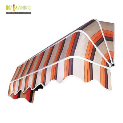 China 3.0m French Style Awnings Aluminum Dutch Metal Dome Awnings for sale