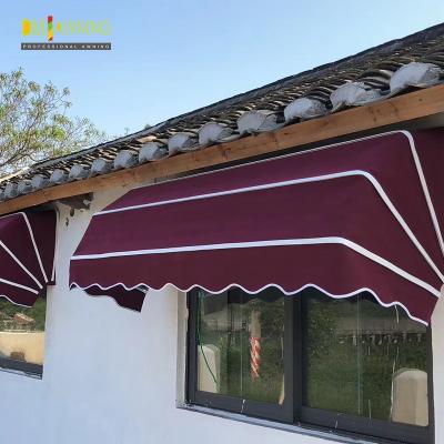 China European Stype Retractable Aluminium Window Awning Window Awning Parts for sale