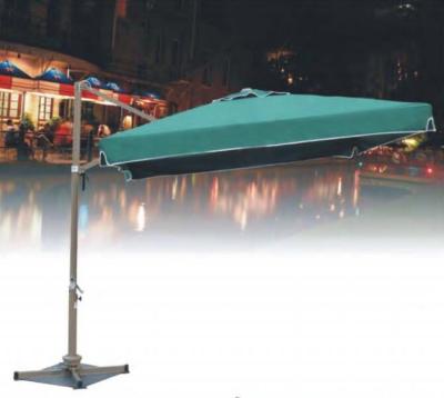 China Hanging Aluminium Outdoor Patio Umbrella For Balcony Square Cantilever Umbrella for sale