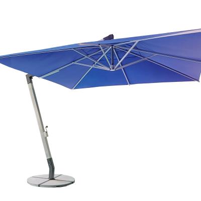 China Hanging Aluminum Cantilever Umbrella For Balcony Square Cantilever Umbrella for sale
