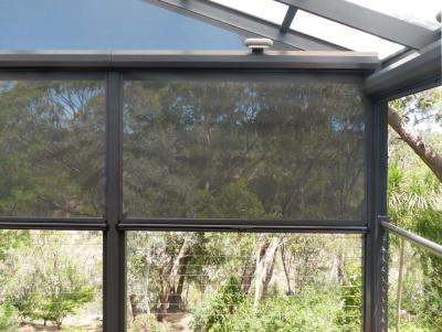 China zip track  window awning  or  zip track sunscreen    blinds with openness 5% for sale