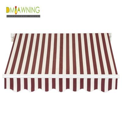 China High Quality Waterproof Retractable Awning 4m Wall Mounted Canopy Outdoor for sale