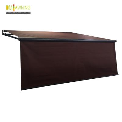 China 1.5M Long Valance Awnings，Hand operated electric telescopic awning for sale