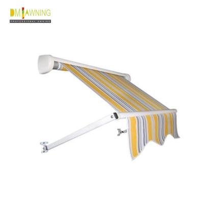 China Retractable Drop Arm Window Awnings Outdoor Aluminium Heavy Duty for sale