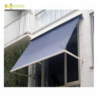 China Manual Outdoor Drop Arm Remote Control Sun Awnings for sale
