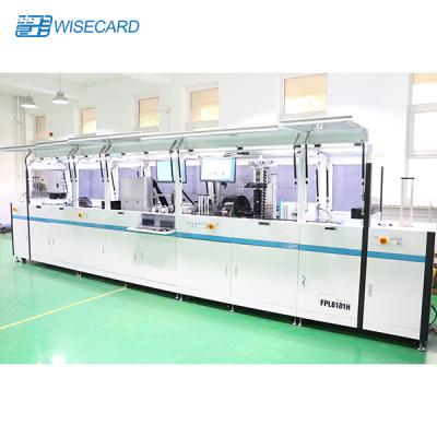 China Wisecard Magentic Stripe Encoding Perso Machine FPL6181H Bank Card Personalization Machine for sale