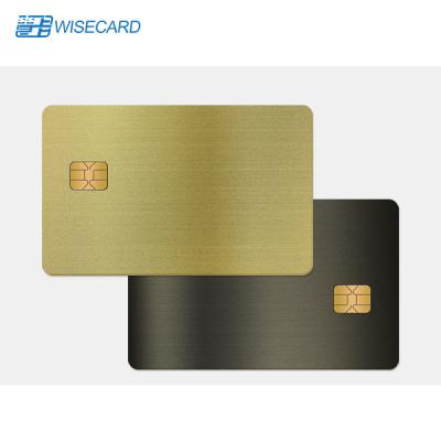 China Silk Screen Printing NFC Metal Cards Suitable For International Business for sale