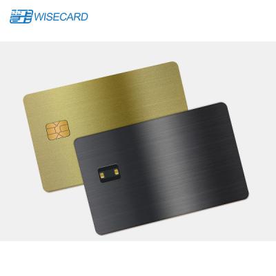 China Wisecard WCT Smart Credit Card Metallic NFC Cards For Digital Signature Authentication for sale