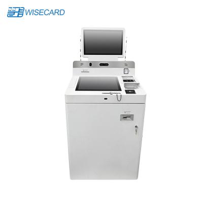 China Wisecard Smart Teller Machine with EMV Standard and Touch Screen Multi-Function for sale