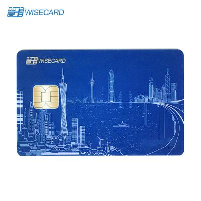 China 85X54mm Printable Metal Visa Credit Cards WCT Metal Credit Visa Card for sale