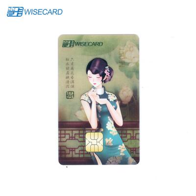 China PVC Smart Card, tecnología de RoHS del PVC Chip Card With Silk Printing en venta