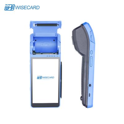 China Portable Android Handheld POS With Inbuilt Printer for sale
