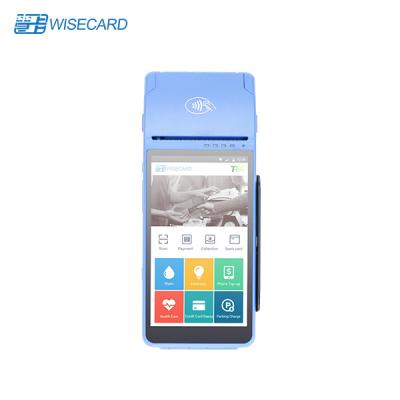 China Android 7 Smart POS System With NFC Card Reader Built In Receipt Printer for sale