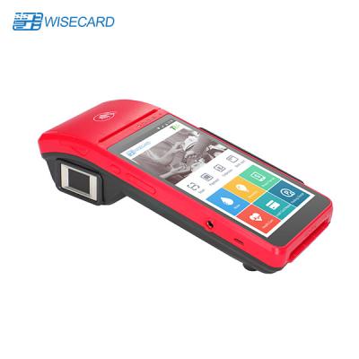 China 4G Wifi Smart Biometric POS With Fingerprint Reader Touch Screen for sale