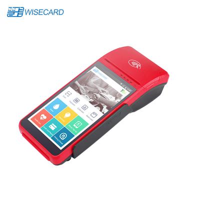 China Fingerprint 4G Android POS Terminal , Handheld Android POS Device for sale