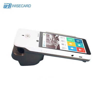 中国 3G 4G WIFI指紋読取装置が付いているスマートな生物測定POSターミナル 販売のため