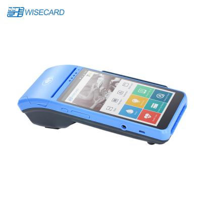 China Handheld Android POS Terminal , Android Handheld POS With Inbuilt Printer for sale
