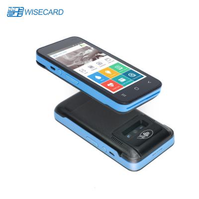 China Android Mobile Card Swipe Machine 1D 2D Code Scanner Card Reader for sale