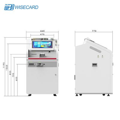 China 19 Inch TFT LED Touch Screen ATM Machine For Card Issuing for sale