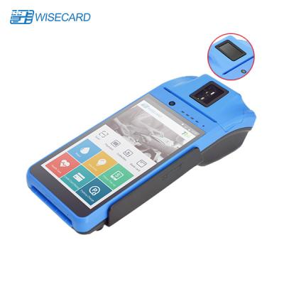 China Optical Fingerprint Smart POS Payment Terminal Dual Camera for sale