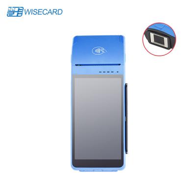 China FBI Android Smart POS Terminal , Mobile Point Of Sale Machine With QR Scanner for sale