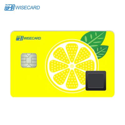 China Pin Code Secure Biometric EMV Card For Business Solution for sale
