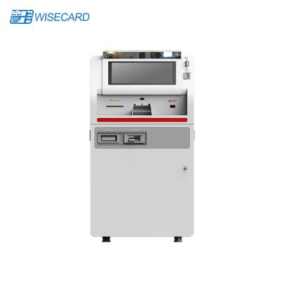 China Self Service Video Smart Teller Machine Touchscreen Card Reader Printer Scanner for sale