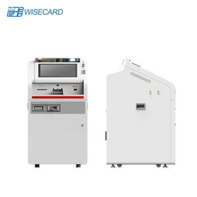 China Touch Screen Intelligent Cash Deposit Machine Floor Standing for sale