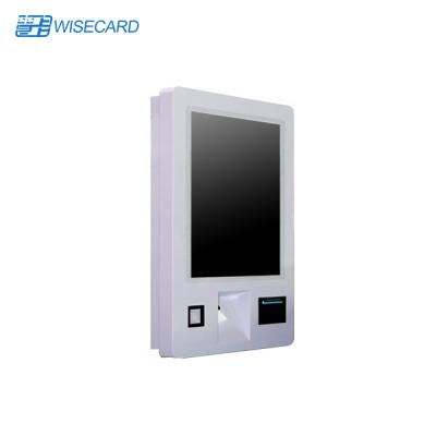 China Sliver Touch Screen Fast Food Self Ordering Kiosks for sale