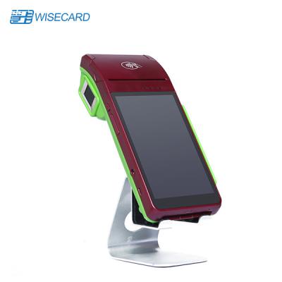 China Fingerprint Android Mobile Pos Terminal WCT-S8 Portable Lottery Pos Terminal Machine With Nfc Gps Pos for sale