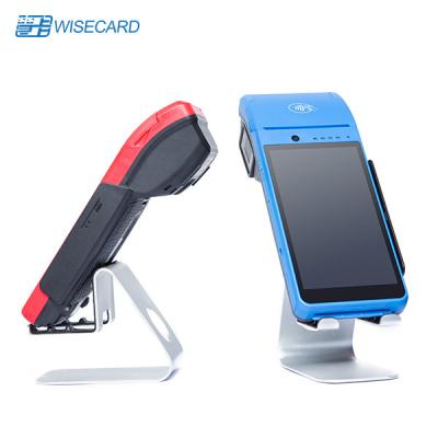 China 2480MHz Wisecard Handheld Point Of Sale Terminal 2GB LPDDR3 With Printer for sale