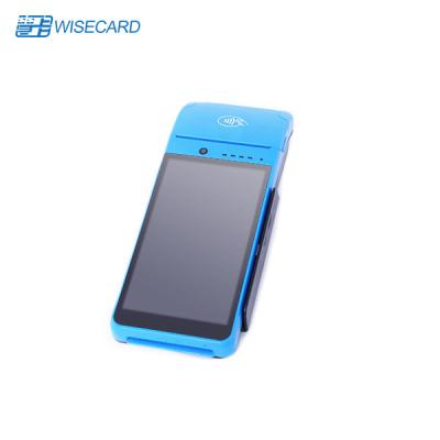 China 13.56MHz Epos Android Handheld Pos Terminal MTK MT8735 1D 2D Barcode for sale