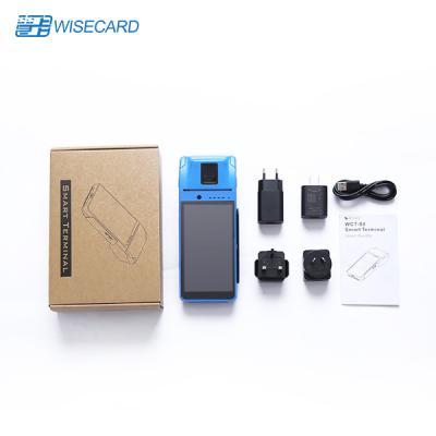 China Contactless QR Code Smart POS Terminal MTK MT8735 NFC 13.56 MHz for sale