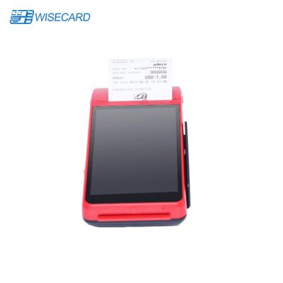 China Android 7.0 13.56MHz Handheld POS Payment Terminal 4G WIFI EMV PCI for sale