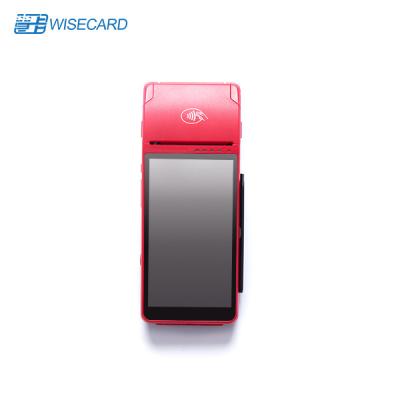 China WCT-S8 Nfc 16GB EMMC Mobile Pos Terminal 8M Pixel Wifi MTK MT8735 for sale