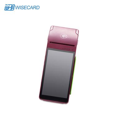 China EMV 3G 4G WIFI Touchable Handheld POS Terminal NFC 13.56MHz for sale