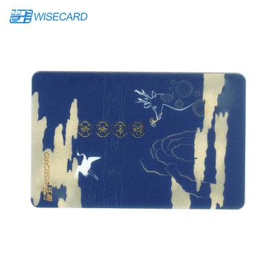 China CMYK compensó el PVC ULTRAVIOLETA de las tarjetas de visita de Nfc de la impresión ISO14443 en venta