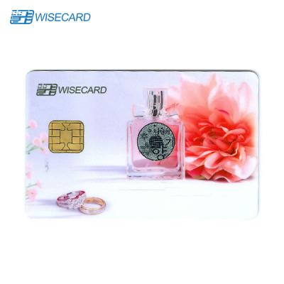 China O cartão biométrico CMYK da identificação do PLA do PVC deslocou o cartão magnético do furto da impressão à venda