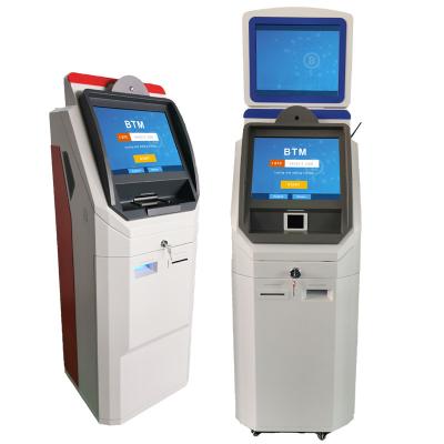 China WCT Bitcoin Smart Teller Machine Bi Directional ATM Cash Deposit Machine for sale