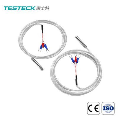 China RTD PT100 Temperature Sensor Probe End Face Thermal Resistance for sale