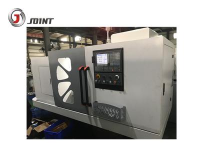 China 11kw Spindle Motor Flat Bed CNC Lathe Machine Steel Headstock Gears Included for sale