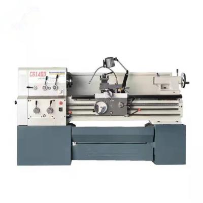 China Flat Bed 4.5KW Horizontal Metal Cutting Machine With Lathe Head for sale