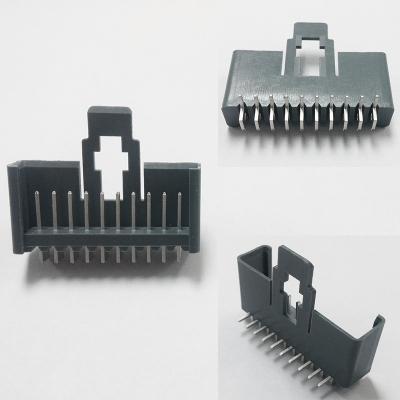 China 2.50mm Pitch 10 Pin R/A DIP Wafer Housing Wire To Board Connector SN Plated for sale