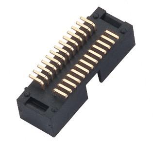 China Dual Row SMT Box Header  Connector 26 Pin Board To Wire Connectors 20mΩ Max for sale