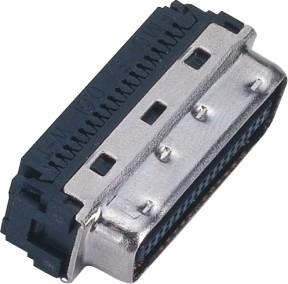 China Tipo de la cinta del color IDC del Pin Connectorsblack del ordenador de WCON 1.27m m CEN-TYPE14~100P para el cable ROHS en venta