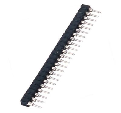 China WCON 2.0 mm Female Connector WCON Single Row Round Pin Header Black Color for sale