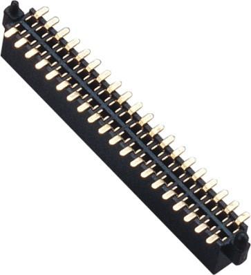 China WCON Female 1.27 Mm Pin Header Dual Row SMT Pin Header 1.0AMP for sale