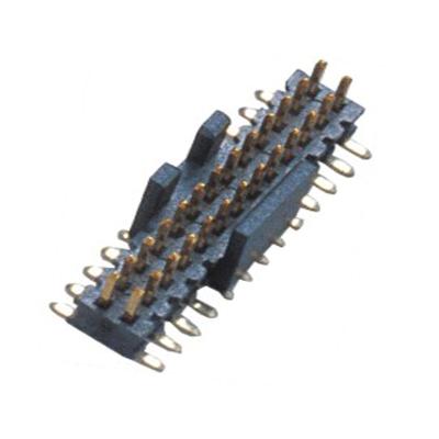 China 1.27 Pitch Box Header Connector Straight  Bend PCB Power Connectors for sale
