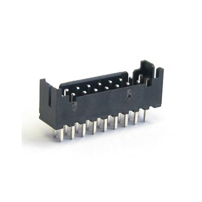 China 2.0mm PCB Connectors Wire To Board Dual Row Straight Wafer Black for sale