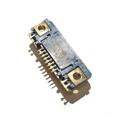 China D SUB Connector Right Angle Type Female Short 9 PIN PBT Black or Blue for sale